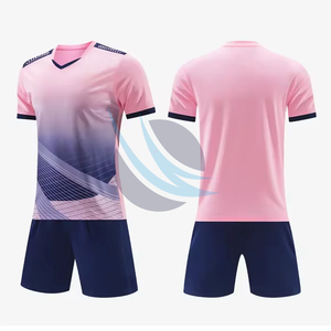 Vente chaude 100% Polyester Uniforme de volley-ball personnalisé pour hommes Derniers ensembles de conception Techniques imprimées durables - Product Image 3