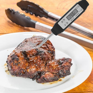 Compacte instant-read roestvrijstalen keukenthermometer met korte sonde Voedseltemperatuurtester Snelle kookcontroles Mini digitaal - Product Image 6