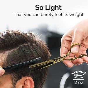 Ciseaux professionnels pour effiler les cheveux en acier inoxydable Outil de salon de coiffure Ciseaux de qualité supérieure pour effiler les cheveux - Product Image 6