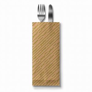ถุงกระดาษใส่ช้อนส้อมมิลเลอริจแบบสั่งทำพิเศษ - Product Image 1