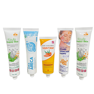 ผู้ผลิตหลอดครีมบำรุงรอบดวงตาพลาสติก PE จากเวียดนาม ขนาด D19 22 25 มม. บรรจุภัณฑ์แบบกำหนดเองพร้อมการพิมพ์ออฟเซ็ตและซิลค์สกรีน - Product Image 2