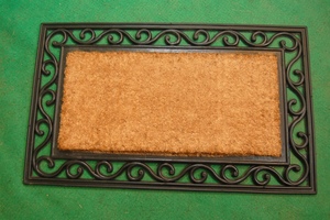 Felpudo de goma 100% Natural para hornear, alfombrilla para puerta de Coco, estera de bobina de impresión para exteriores, felpudo personalizado para mascota - Product Image 5