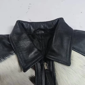 Chaqueta de Cuero para Hombre, Estilo Urbano, Invierno, Personalizada OEM, Impermeable, Cortavientos, Ecológica, de Secado Rápido, Frente Sólido - Product Image 2