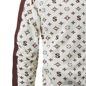 Conjunto Deportivo de Invierno con Capucha Estampado al por Mayor, Sudadera Informal de Felpa de Talla Grande, Conjunto Deportivo para Mujer para Exteriores - Product Image 6