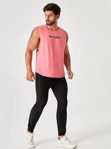 Vente en gros de vêtements de fitness Gym Offre spéciale Débardeur pour homme Prix bon marché Séchage rapide Vêtements de fitness Débardeur pour homme - Product Image 2