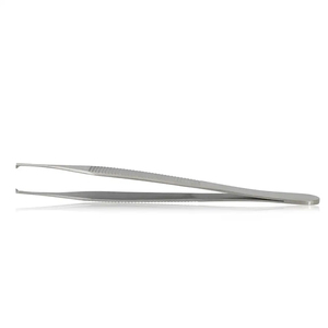 Pince à tissus Adson-Brown autoclavable 12 cm/4,7 po en acier inoxydable de qualité chirurgicale, 7x7 dents, pour préhension T/C - Product Image 6