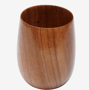 แก้วไวน์ไม้และเบียร์มีความต้องการมากที่สุด2ชิ้นตัวอย่างแก้วไวน์ไม้ - Product Image 4