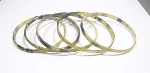 SHOW BANGLES PULSERAS BUFFALO HORN MODERNOS y pulseras Venta al por mayor Pulsera artesanal de moda más nueva - Product Image 5
