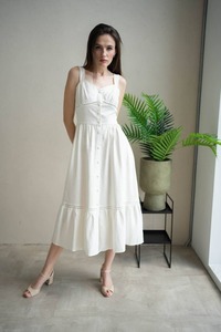 Maxivestidos y minivestidos de boda de lino de la mejor calidad para mujer Monos y monos largos Midi - Product Image 2