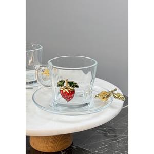 Tazza regalo in vetro per 2 persone