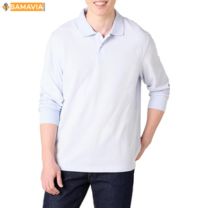 SAMAVIA Camiseta de Golf Personalizable para Hombre, de Secado Rápido, Transpirable, de Poliéster, Lista para Enviar, Ropa Deportiva OEM - Product Image 4