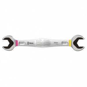WERA 6002 Joker Double Open-End Wrench 20 X 22 mm Length 261 mm Matt Chrome Plated Shop <b>Tool</b> - Product Image 3
