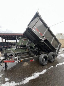 New Condition Hydraulic Farm Dump <b>Trailer</b> Strong Steel Construction High Capacity Loading Ideal For Farmers Looking For Reliable - Product Image 6
