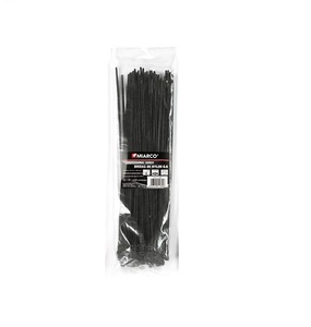 Fascetta stringicavo in poliammide 6.6 nera, confezione da 100 unità, 4,8x350mm (Miarco 9710) - Product Image 1