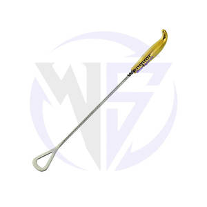 Disector de mama de alta calidad, hoja angulada de 33 cm, instrumento quirúrgico con mango dorado para cirugía plástica y reconstructiva - Product Image 3