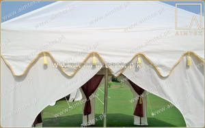 Maharaja Pavilion 2024 diseño fabuloso fuego móvil de peso pesado tienda barata retardante resistente a los rayos UV impermeable tienda de gran tamaño - Product Image 3