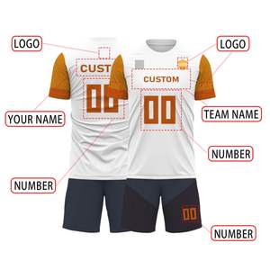 Breathable Factory-Made OEM Design Soccer Team Uniforms Custom Soccer Jerseys Football Wear From France - Product Image 6