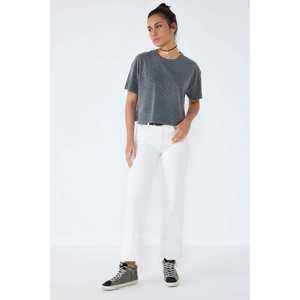 Camiseta Corta con Adornos de Piedras - Product Image 2