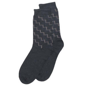 Men's <b>Socks</b> - <b>Grey</b> - Product Image 1