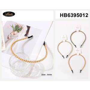 Bandeau tressé Danae pour femme, réglable, couleur unie, style décontracté et tendance, pour usage quotidien - Product Image 5