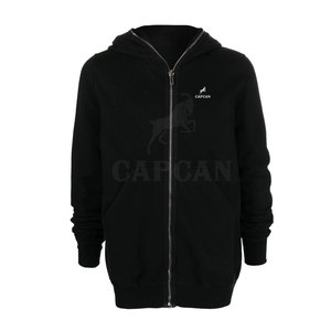 Sudadera con Capucha para Hombre, Personalizable con Logotipo, de Invierno, Manga Larga, Corte Regular, con Cuello Teñido Liso y Diseño Sólido - Product Image 1