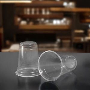 Tasses en plastique jetables à paroi unique en gros d'usine du Viet Nam pour le thé glacé de café et les boissons de pp/PET - Product Image 6