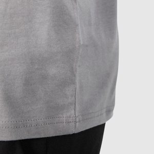 Camiseta de manga corta raglán de contraste de corte ajustado ajustada de moda de alta calidad para hombres ropa al por mayor - Product Image 5