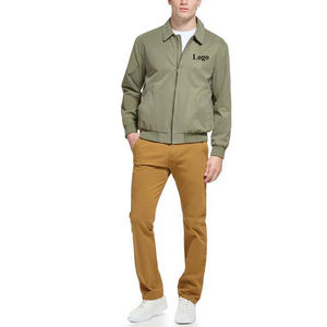 Polyester Satin Custom Logo Bomber Jackets <b>Men's</b> <b>Clothing</b> High Street <b>Men's</b> Jackets From Pakistan OEM Service Design Customized - Product Image 3