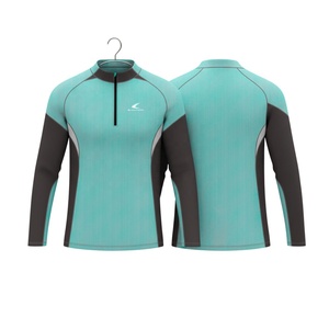 Usine directe mélange personnalisé 1/4 quart de fermeture éclair vêtements gaéliques pour hommes GAA Hurling demi-zip haut couche intermédiaire LGFA haut - Product Image 3