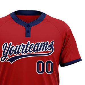 Maillots de baseball personnalisés pour hommes, chemises de sport confortables et douces avec les dernières techniques imprimées de conception, maillot de baseball vierge - Product Image 5