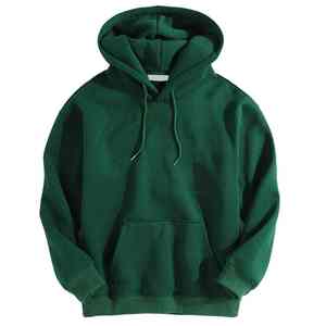 2025 nueva llegada patrón sólido sudaderas con capucha de invierno para hombres ropa de exterior de moda con logotipo personalizable técnica teñida lisa - Product Image 1