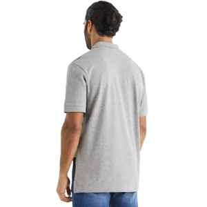 Chemise décontractée pour homme à manches courtes avec poche, en tissu piqué Spandex/Polyester, anti-plis, avec logo personnalisé OEM - Product Image 2