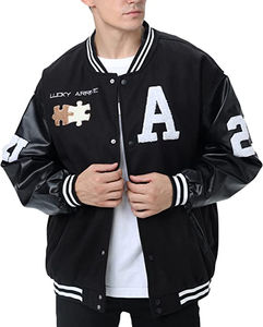 Nouvelle veste Lettermen haute tendance Street Wear pour hommes Vestes Letterman Fabriquées au Pakistan veste en laine pour hommes - Product Image 5