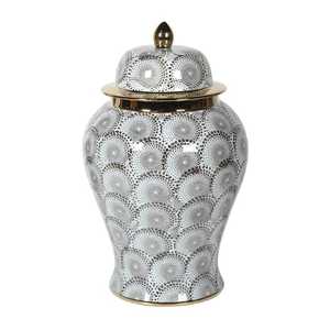 Urn Shape Aluminium Table Decorative Sculpture Showcase & Bedroom Decorating Sculpture <b>Figure</b> Abstract - Product Image 2