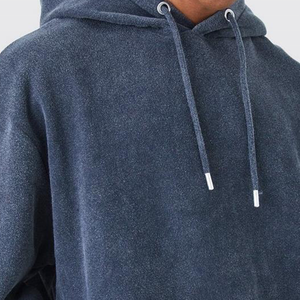 RTS Hombres 420G Vintage Acid Wash Hoodie Heavyweight Fleece Sudadera para hombres Mujeres Sólido Invierno Temporada Blank Washed Distressed - Product Image 3