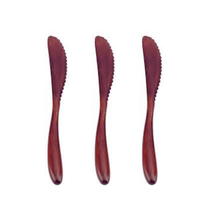 Juego de cucharas de tenedor y cuchillo de madera y bambú ecológico de alta calidad para utensilios de cocina embalaje personalizado del fabricante de Vietnam - Product Image 4