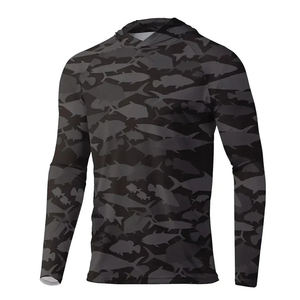 Sweat à capuche de sport à séchage rapide pour homme avec protection faciale, manches longues, trou pour le pouce, personnalisable par sublimation, 2026 - Product Image 3