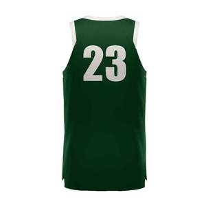 Maillots de basket-ball professionnels vêtements de sport d'équipe personnalisés séchage rapide évacuation de l'humidité broderie OEM ODM approvisionnement 2025 - Product Image 2