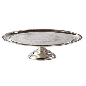 Support à gâteau en métal pour servir des desserts festifs avec un attrait classique, structure robuste pour les occasions spéciales - Product Image 4
