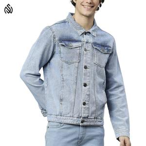 Diseño personalizado Denim invierno cálido chaqueta gruesa al por mayor ropa de calle moda Denim chaqueta de invierno hombres OEM mantenido - Product Image 1
