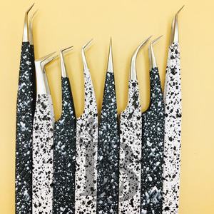 <b>Eyelash</b> Tweezers Custom Point New Style <b>Eyelash</b> <b>Extension</b> Tweezers Isolation Tweezers Stainless Steel Logo Offer <b>mink</b> - Product Image 6