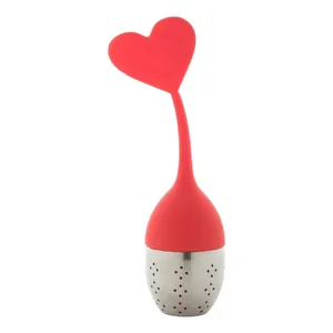 Infuseur à thé en forme de cœur personnalisé Jasmin, gadgets uniques pour les amateurs de thé - Product Image 1