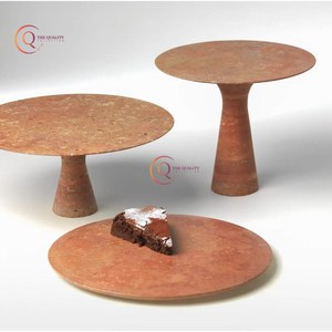 New Design Marble & <b>Wood</b> <b>Cake</b> Stand for Usage Wedding Home Hotel Restaurant Party Flower Romantic Theme Direct Factory Selling - Product Image 3