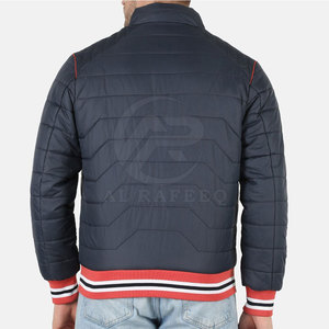 Wholesale Custom Logo High Street <b>Men</b> Puffer <b>Jacket</b> Windproof Eco-Friendly Breathable Quick Dry <b>Filled</b> Nylon/Polyester Winter - Product Image 2
