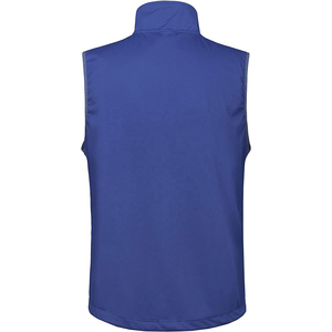 Gilet sans manches à fermeture éclair complète pour hommes, vêtements d'extérieur léger, coupe-vent, doublé polaire, gilet Softshell pour hommes - Product Image 3