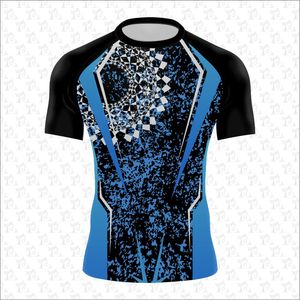 Rash Guard deportivo profesional personalizado secado rápido impresión personalizada surf natación UV50 + Rash Guards al por mayor personalizado - Product Image 1