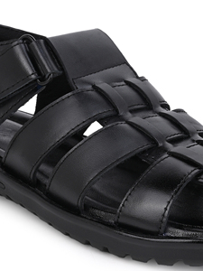 Premium Genuine Leather Men's Slip On Casual Sandals Soft Sole Open Toe Breathable <b>Summer</b> <b>Slippers</b> Outdoor Daily Wear - Product Image 5