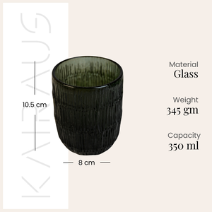 Ensemble de 6 verres à boire en verre artistique Muse, verrerie élégante - Product Image 3