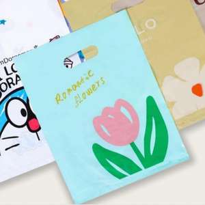 Die Cut Packaging <b>Bag</b> Custom Logo Shopping Plastic Clothing <b>Bag</b> - Product Image 2