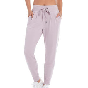 Joggers de mujer personalizados con bolsillos, pantalones para entrenamiento, pantalones de chándal, Joggers de lana de mezcla de algodón y poliéster - Product Image 3